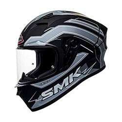 SMK Stellar Bolt MA261 Full Face Helmet ECE Certified, Pinlock Antifog Visor